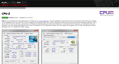Desktop Screenshot of cpu-z.de